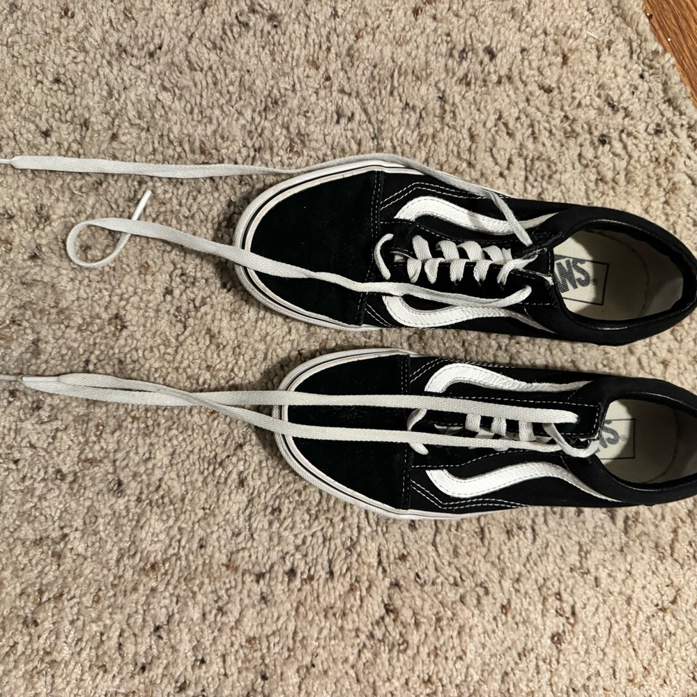 Vans Black and White Old Skool Shoes